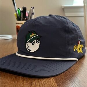 Malbon Pimento Buckets The Masters Navy Golf snapback hat SS24